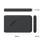 Enclosure Orico Para HDD 2.5 tipo C a USB 3.0 - Image 2